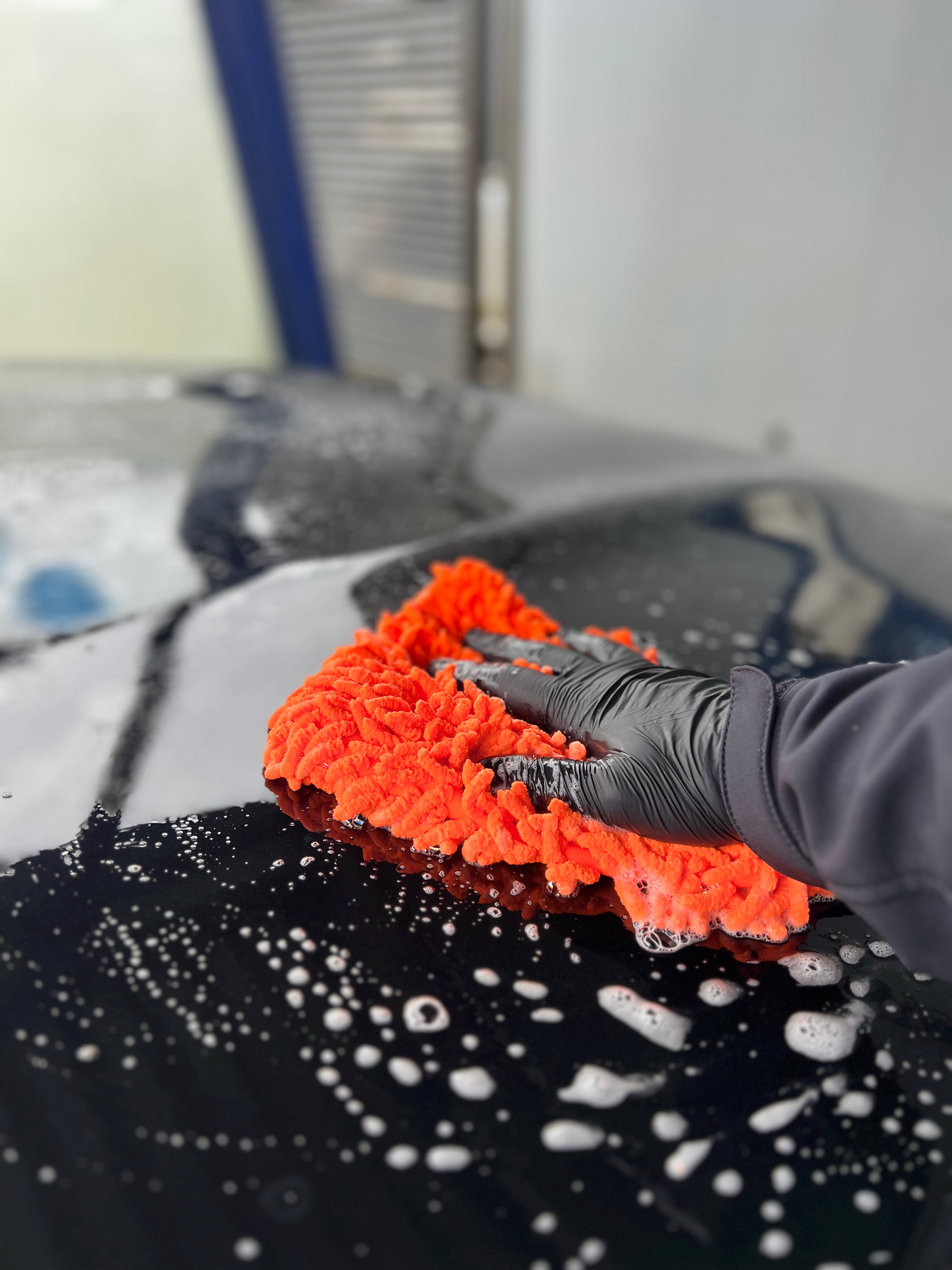 Waschhandschuhe Allrounder – Auto & Haushalt fusselfrei reinigen