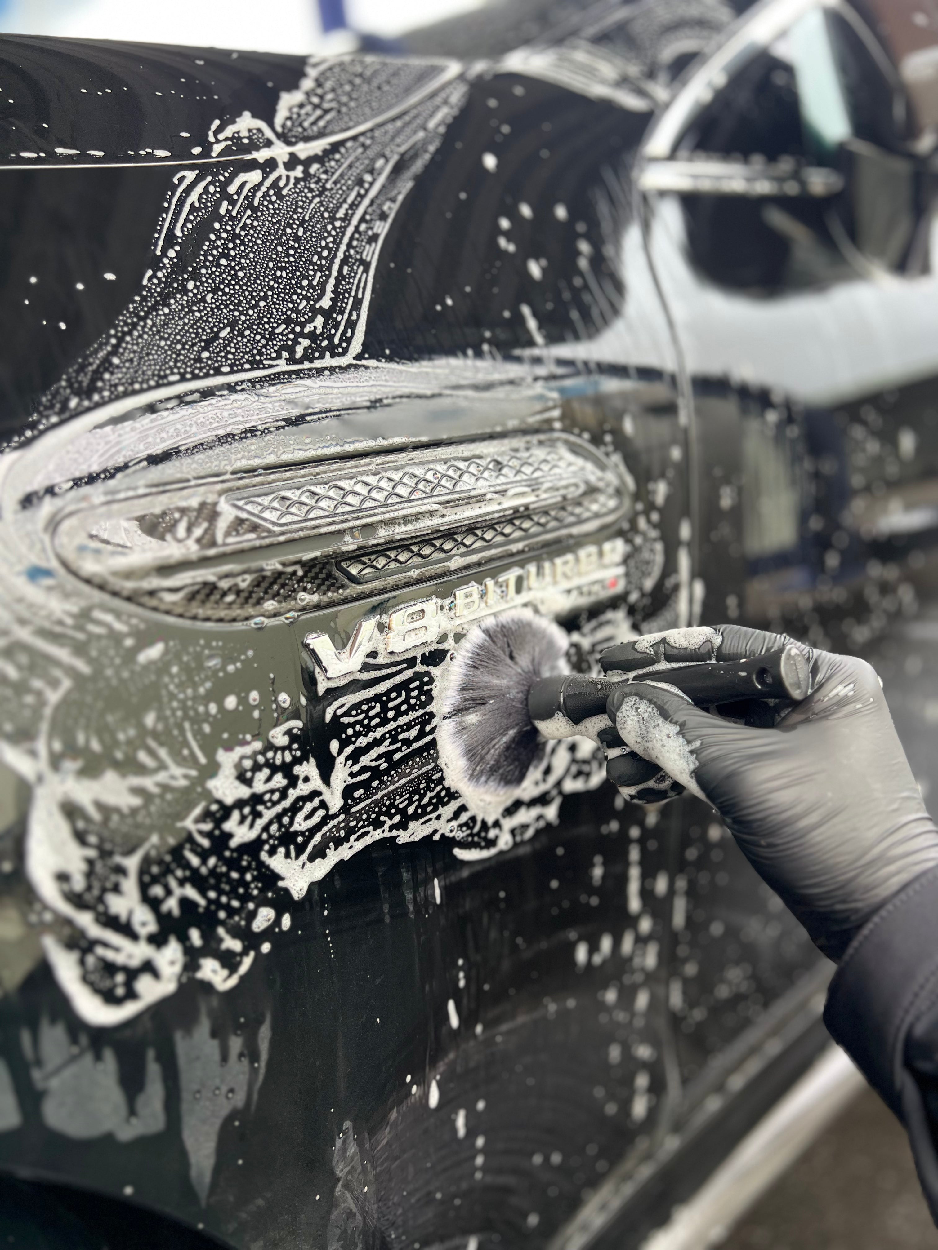 Detailing-Pinsel – ergonomischer Griff & hochwertige Borsten für Auto & Innenraum